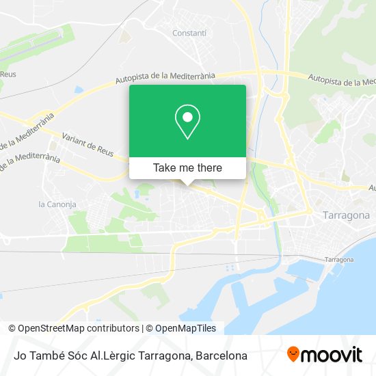 Jo També Sóc Al.Lèrgic Tarragona map