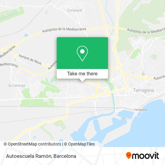 Autoescuela Ramón map