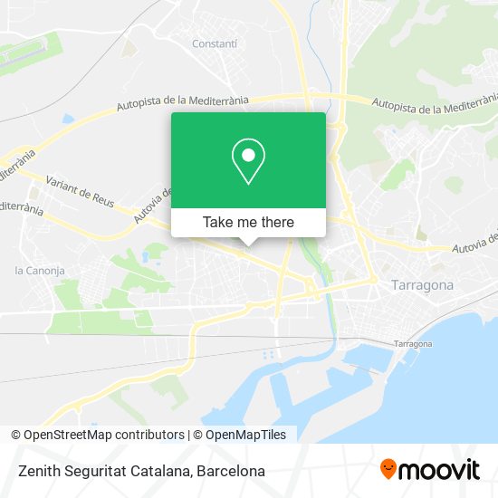Zenith Seguritat Catalana map