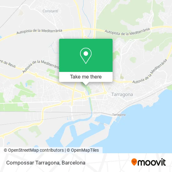 Compossar Tarragona map