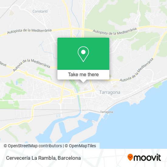 Cervecería La Rambla map