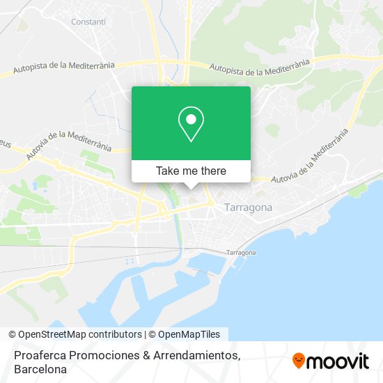 Proaferca Promociones & Arrendamientos map