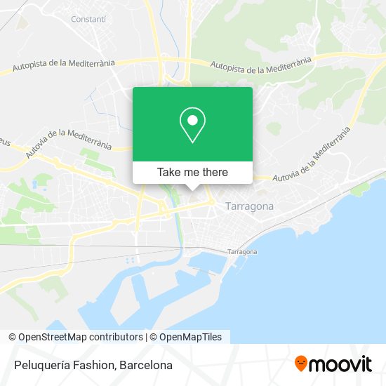 Peluquería Fashion map