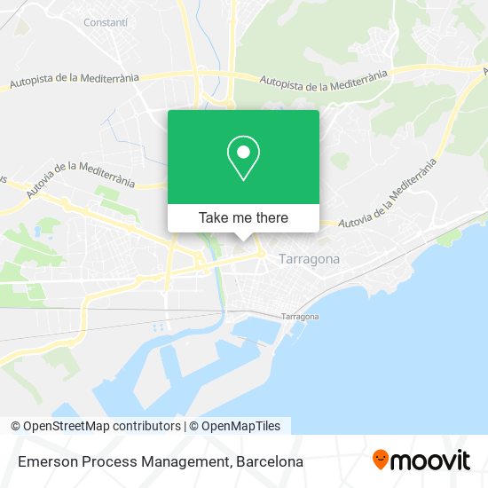 Emerson Process Management map