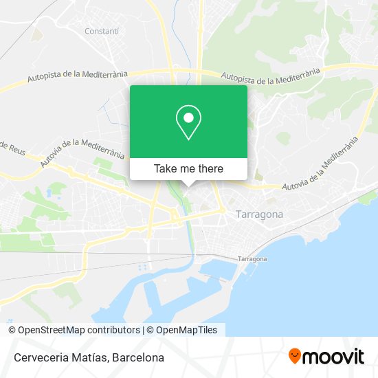 Cerveceria Matías map