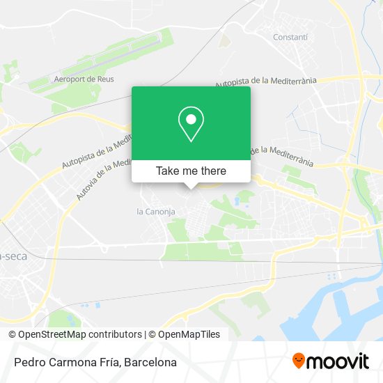 Pedro Carmona Fría map