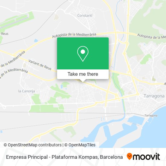 Empresa Principal - Plataforma Kompas map