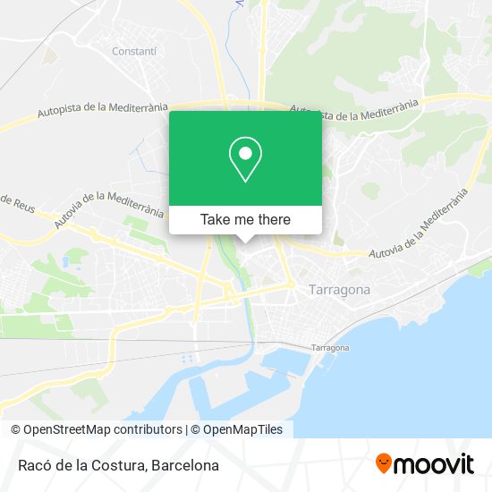 Racó de la Costura map