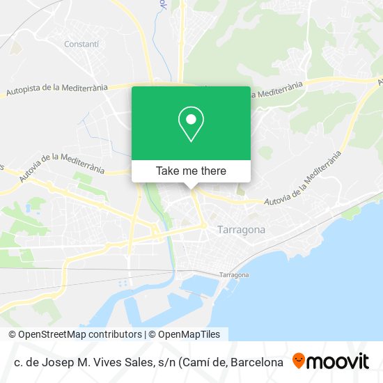 c. de Josep M. Vives Sales, s / n map