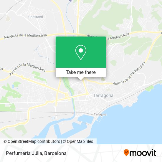Perfumería Júlia map