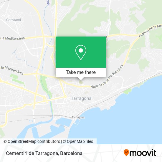 Cementiri de Tarragona map