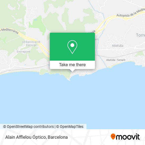 Alain Afflelou Óptico map