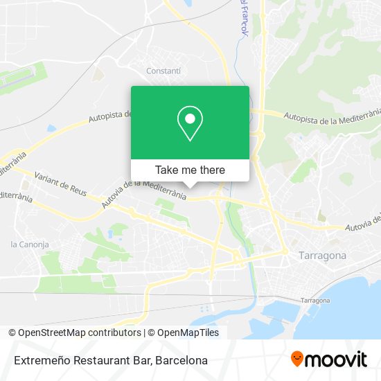 Extremeño Restaurant Bar map
