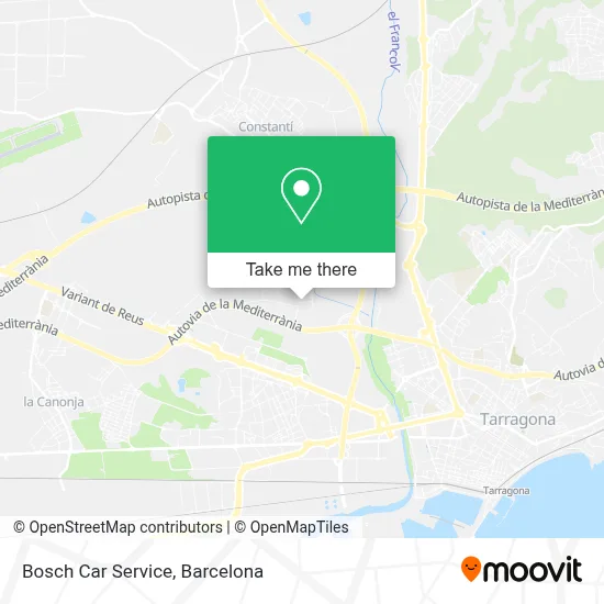 BOSCH Car Service map