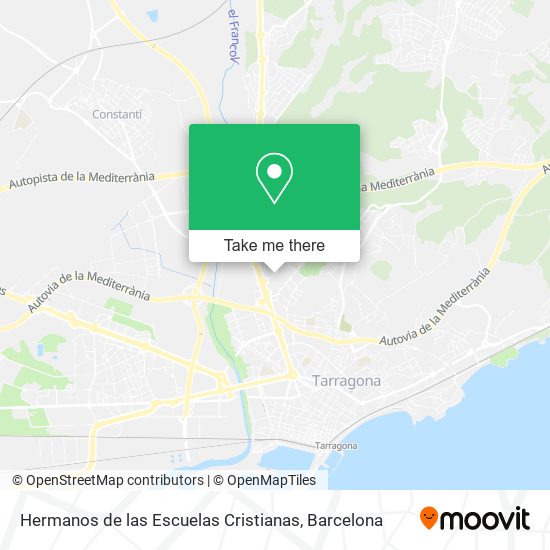 Hermanos de las Escuelas Cristianas map