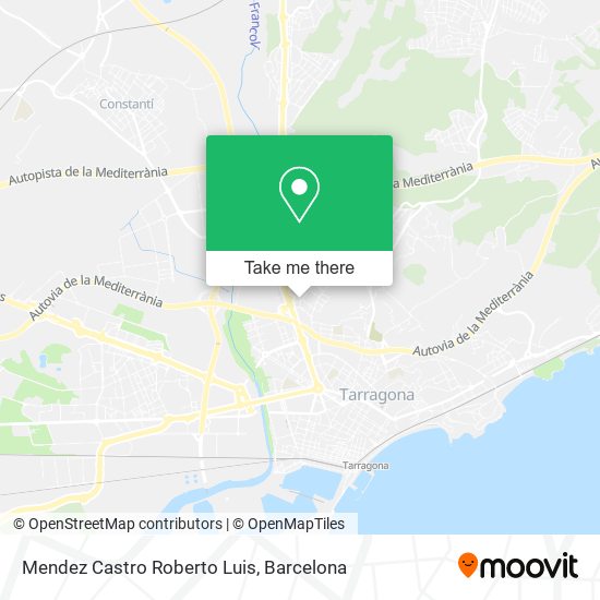 Mendez Castro Roberto Luis map