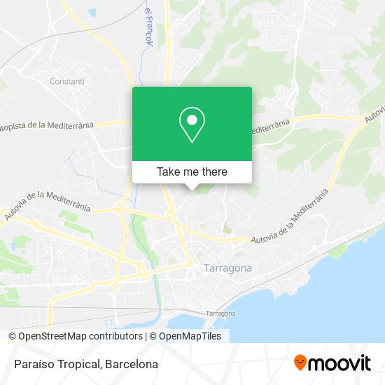 Paraíso Tropical map