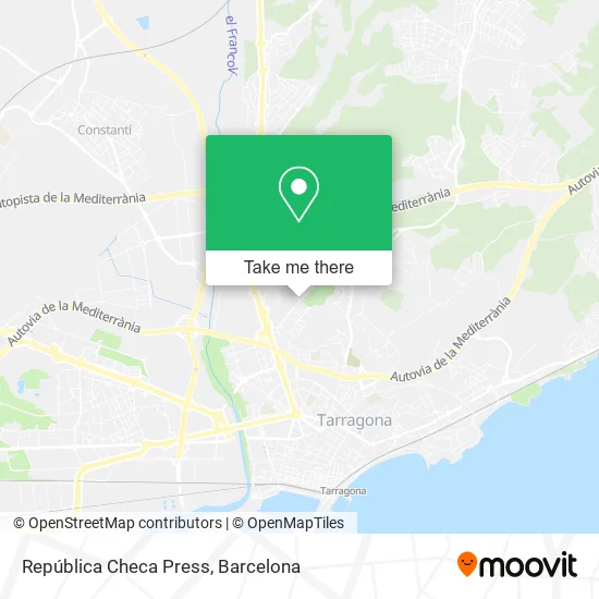 República Checa Press map