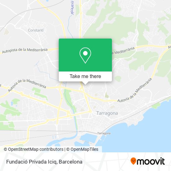 Fundació Privada Iciq map