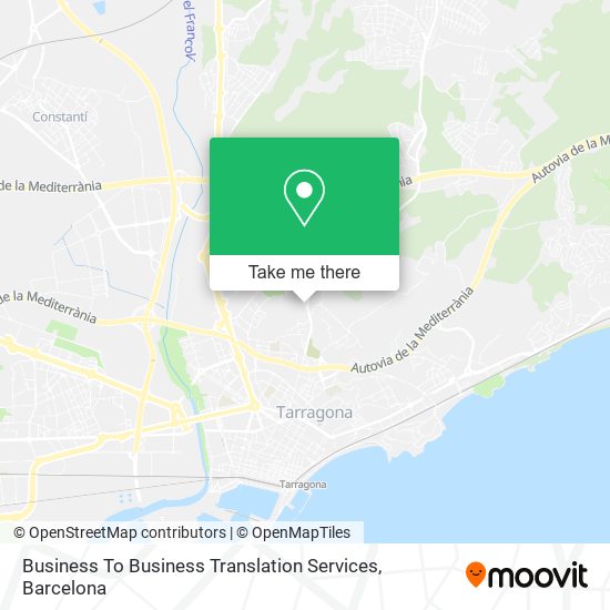Business To Business Translation Services map