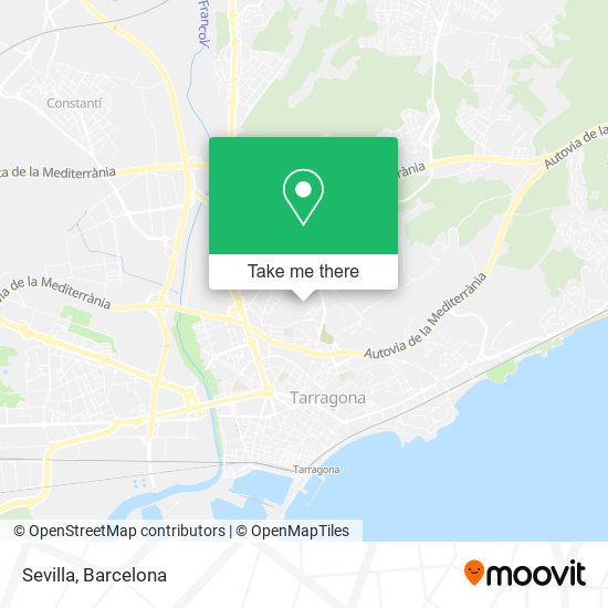 Sevilla map