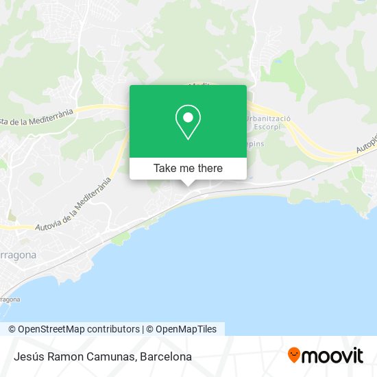 Jesús Ramon Camunas map