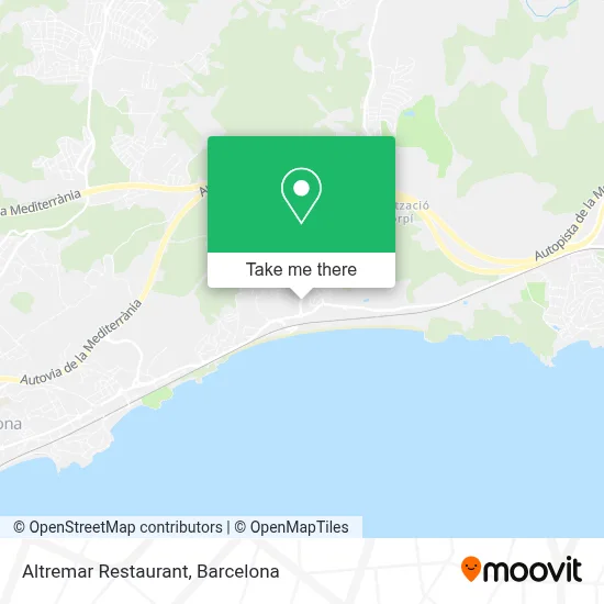 Altremar Restaurant map