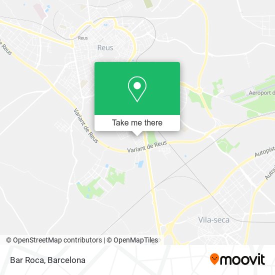 Bar Roca map