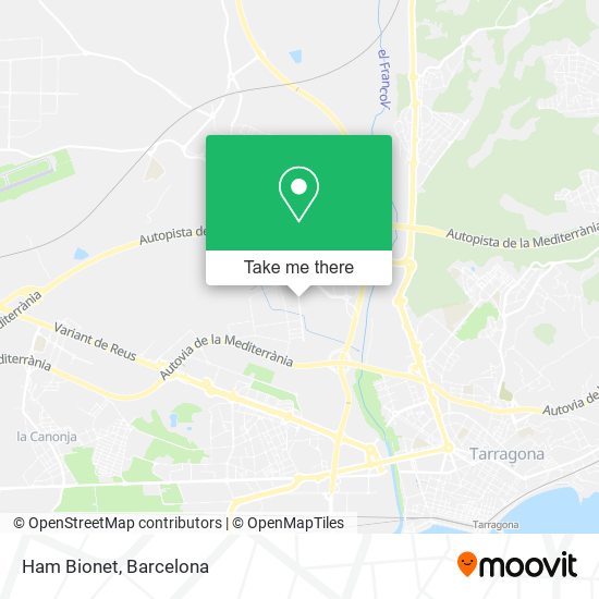 Ham Bionet map