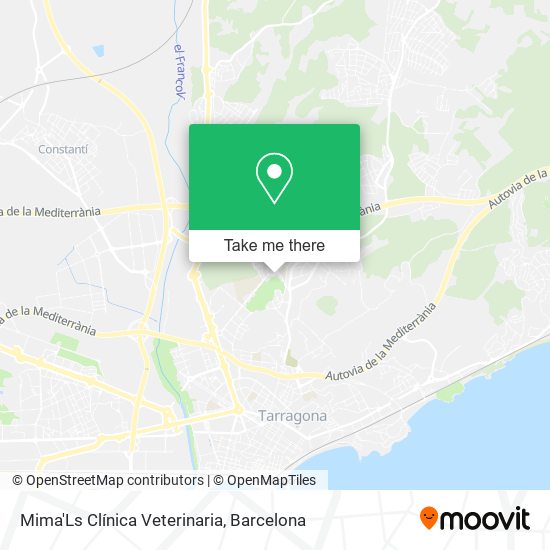 Mima'Ls Clínica Veterinaria map