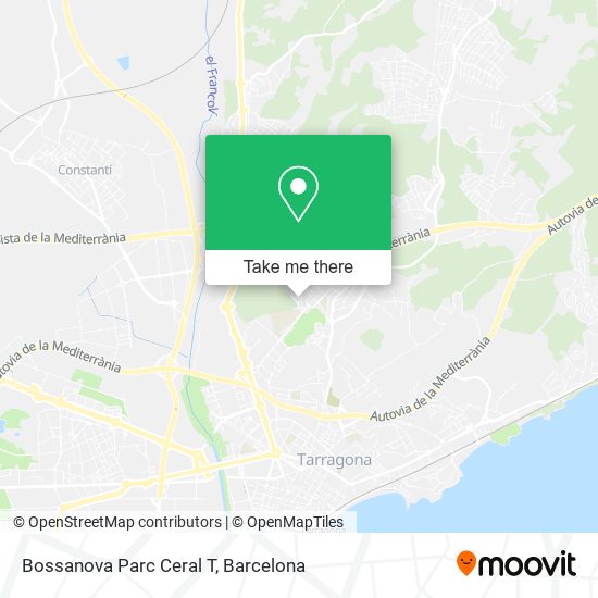 Bossanova Parc Ceral T map