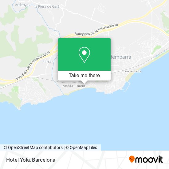 Hotel Yola map