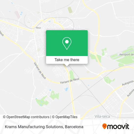 Krams Manufacturing Solutions map