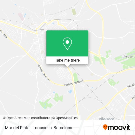 Mar del Plata Limousines map