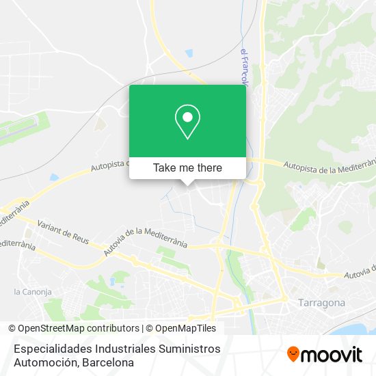 Especialidades Industriales Suministros Automoción map