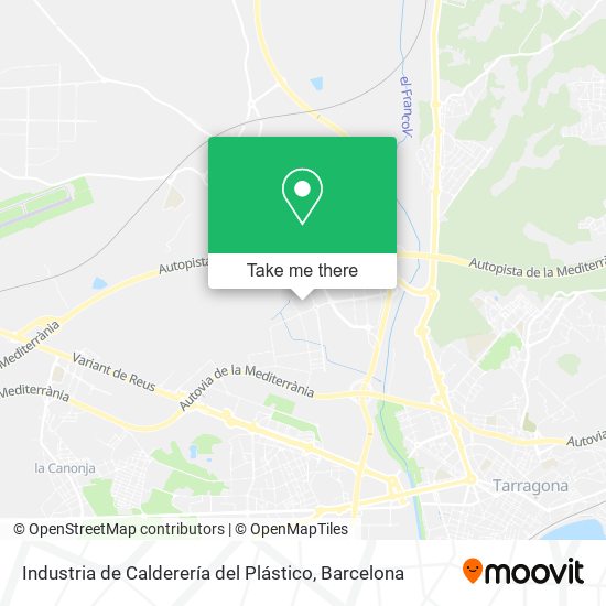 Industria de Calderería del Plástico map