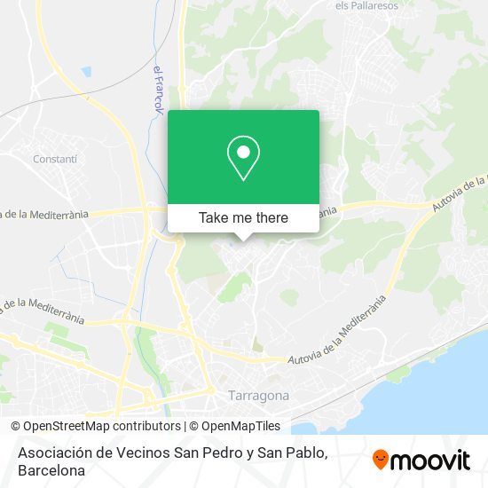 Asociación de Vecinos San Pedro y San Pablo map