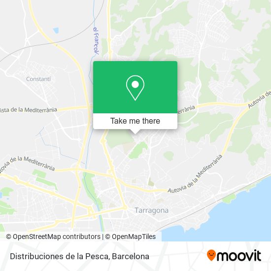 Distribuciones de la Pesca map