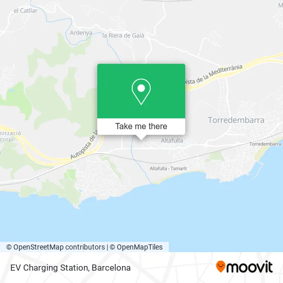 EV Charging Station map
