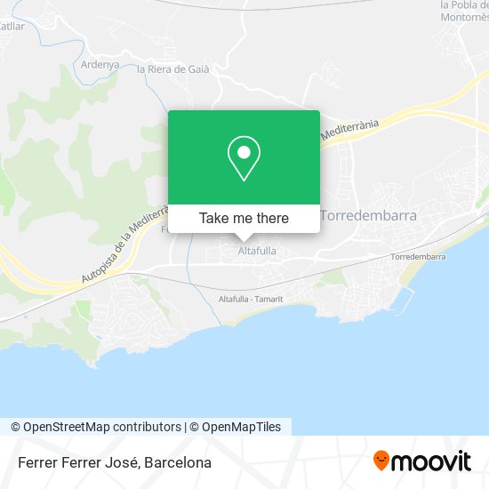 Ferrer Ferrer José map