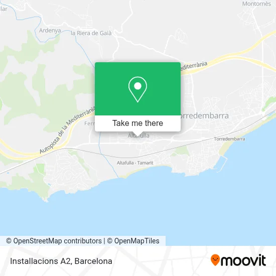 Installacions A2 map