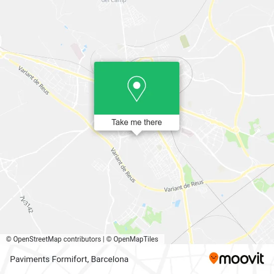 Paviments Formifort map