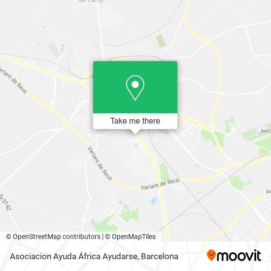 Asociacion Ayuda África Ayudarse map