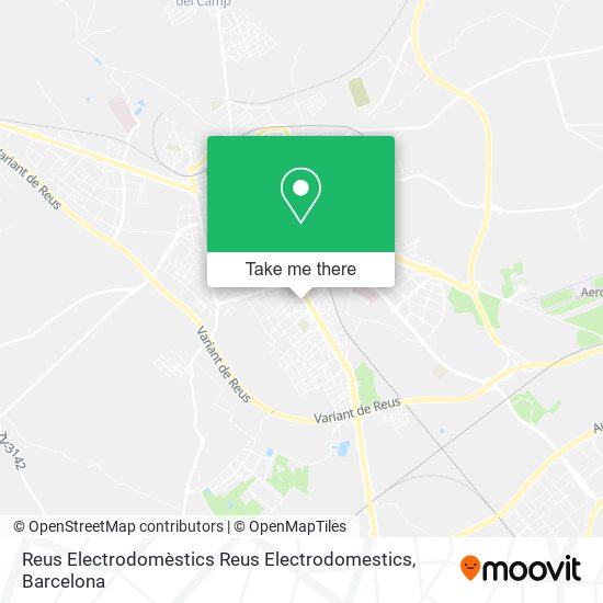 Reus Electrodomèstics Reus Electrodomestics map