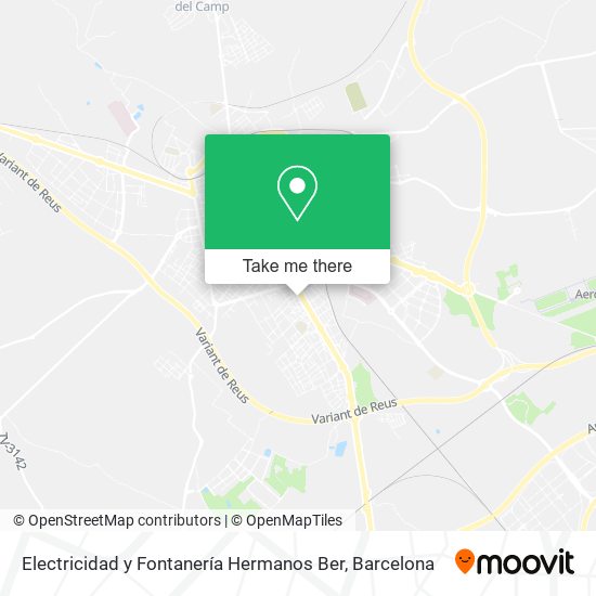 Electricidad y Fontanería Hermanos Ber map