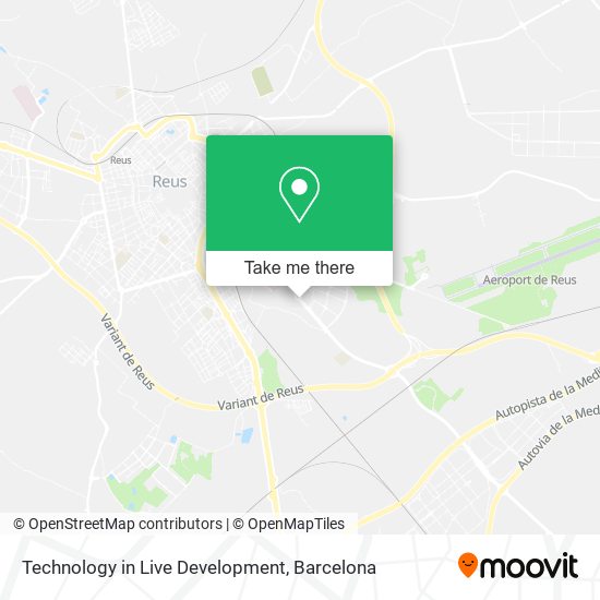 Technology in Live Development map