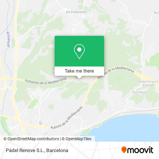 Pádel Renove S.L. map