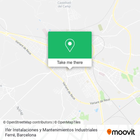 Ifér Instalaciones y Mantenimientos Industriales Ferré map