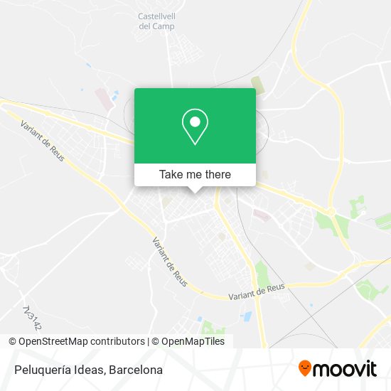 Peluquería Ideas map