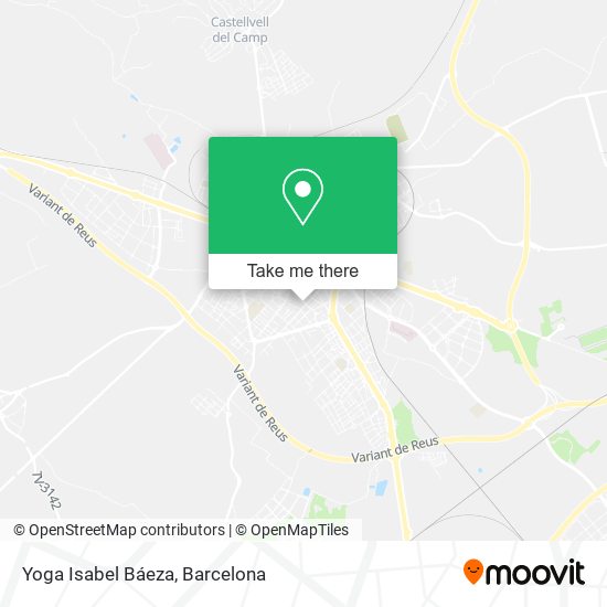 Yoga Isabel Báeza map